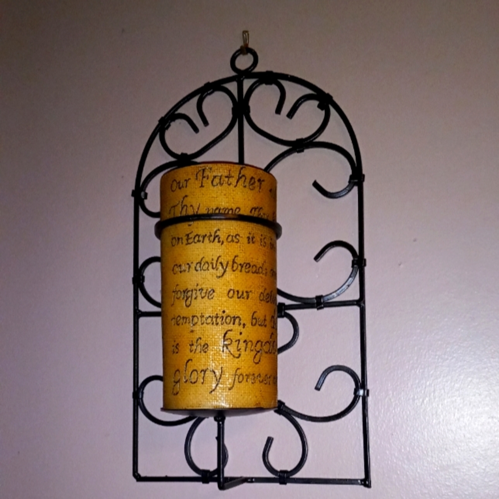 Candel and candel holder